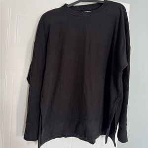 Aerie Black Long Sleeve Top